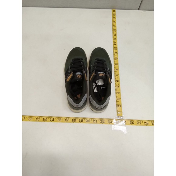 New Balance Men's All Coasts 574 V1 Sneaker, Forest/Tarnish, 6 Wide US - Picture 5 of 8